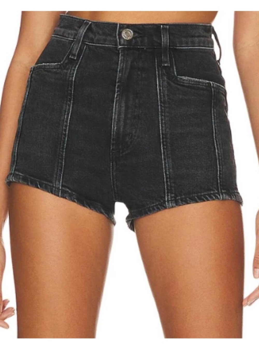 AGOLDE Nikita Denim Shorts black/ soy sauce